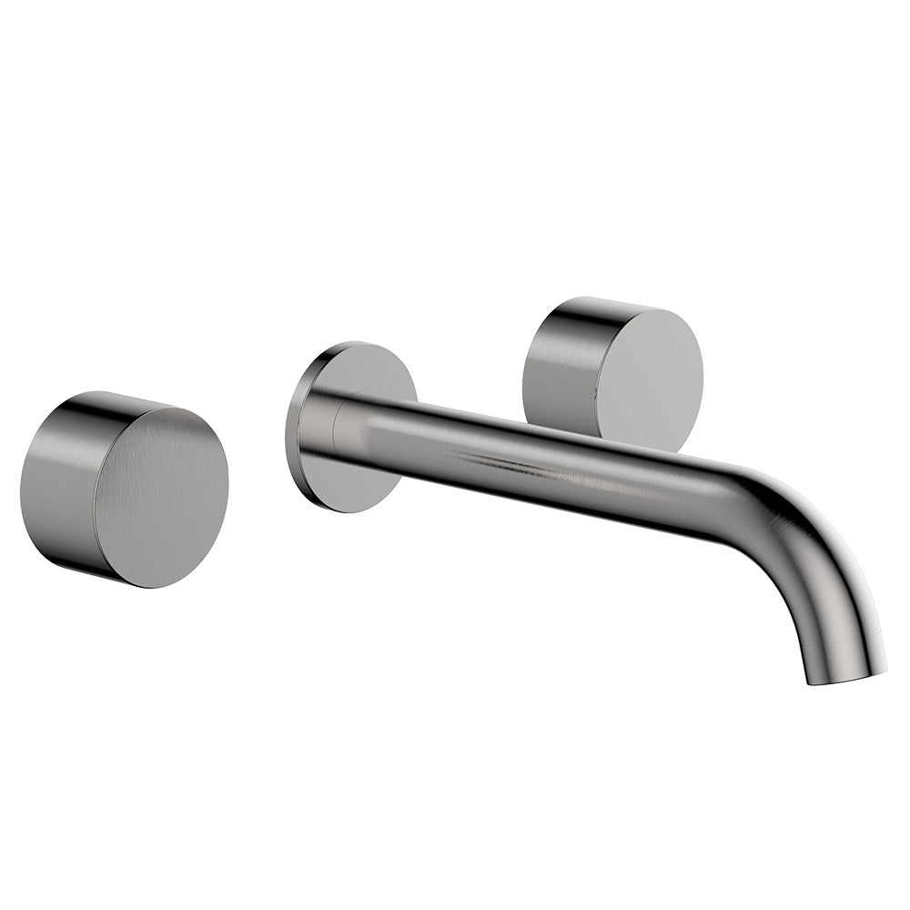 Tana 1/4 Turn C/D Basin/Bath Set Brushed Nickel POK90NZ01-BN - Bathroom Hub