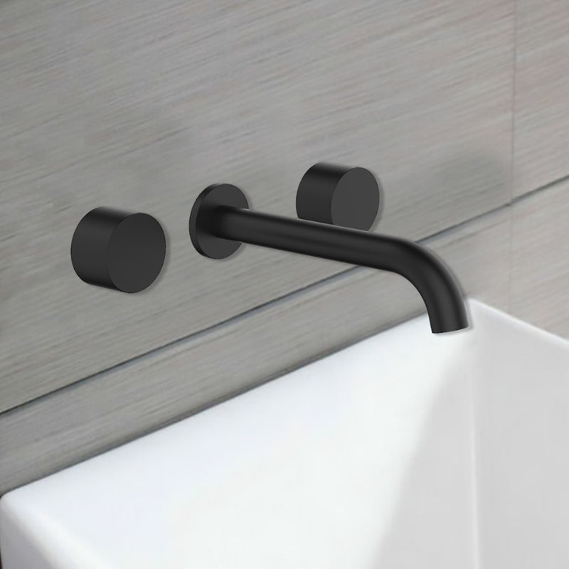 Tana 1/4 Turn C/D Basin/Bath Set Matt Black POK90NZ01-MB