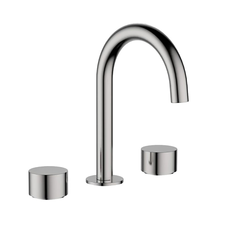 Tana 1/4 Turn C/D Basin Set Brushed Nickel POK90NZ04-BN