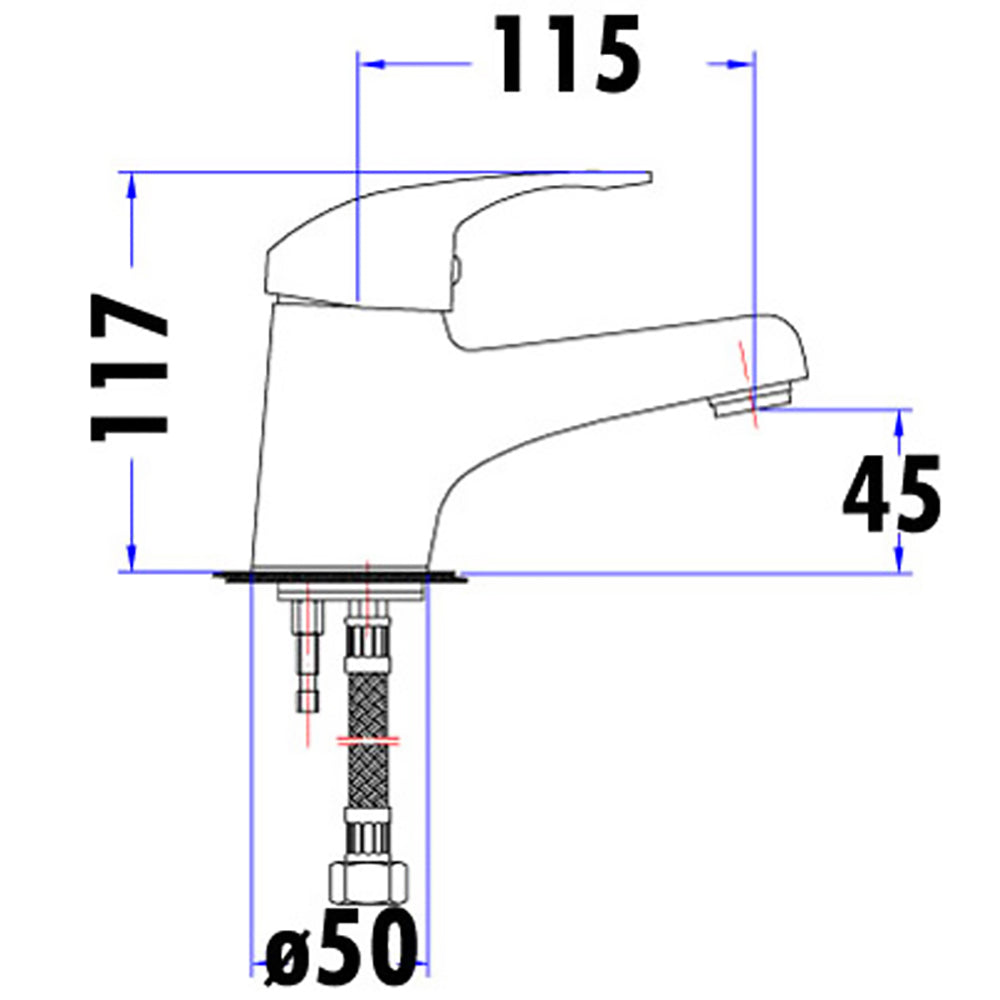 Mina Basin Mixer PQ2001LF - Bathroom Hub