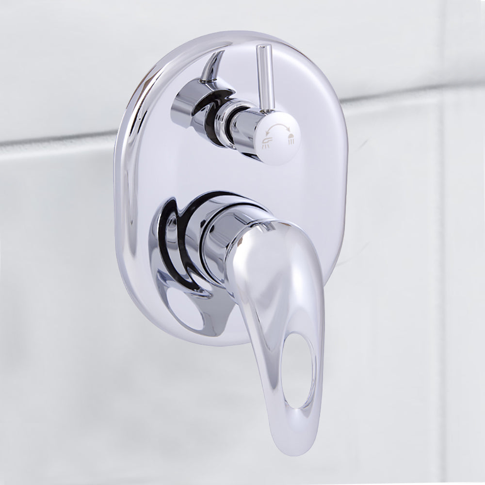 Mina Wall Mixer w Diverter PQ-3002SW - Bathroom Hub