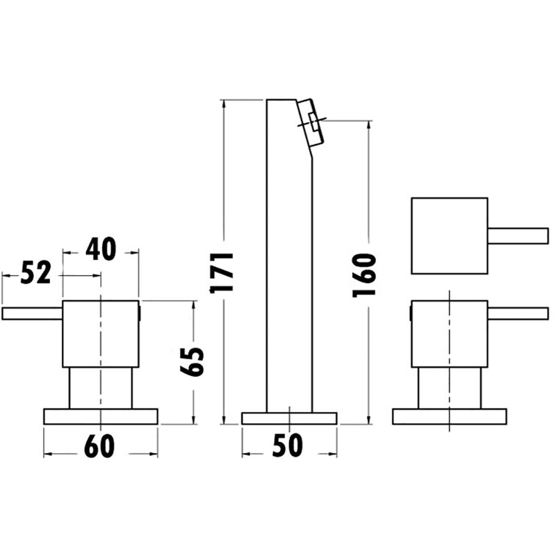 Bath Tap Set PQK90NZ01