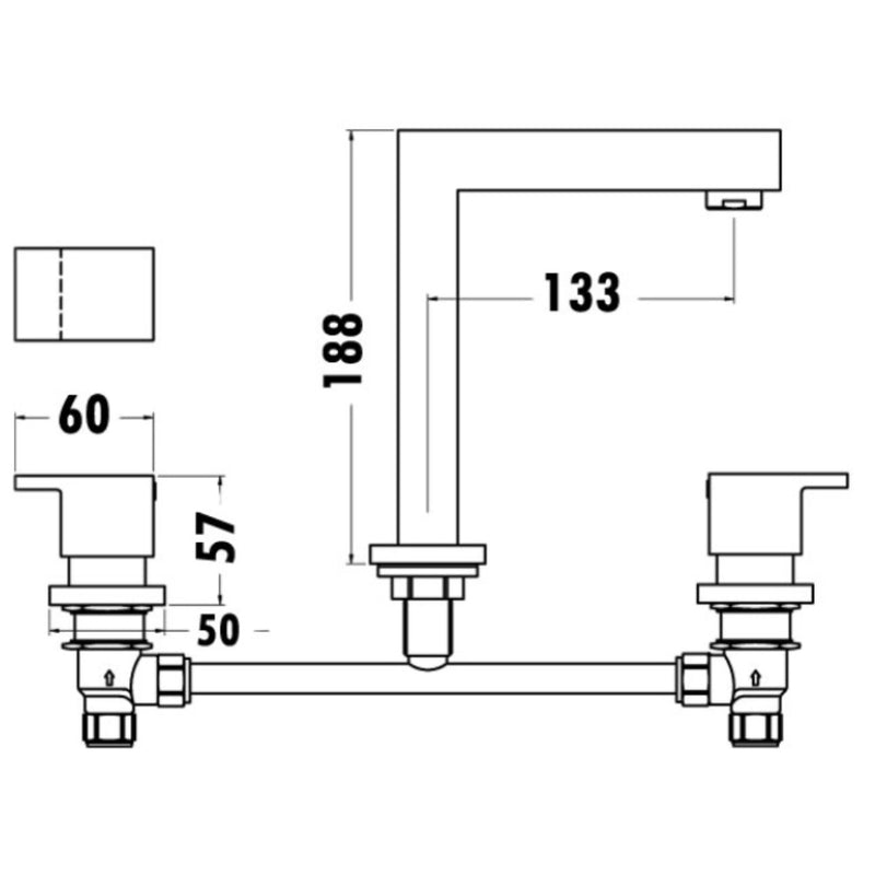 Basin Tap Set PQK90NZ04A