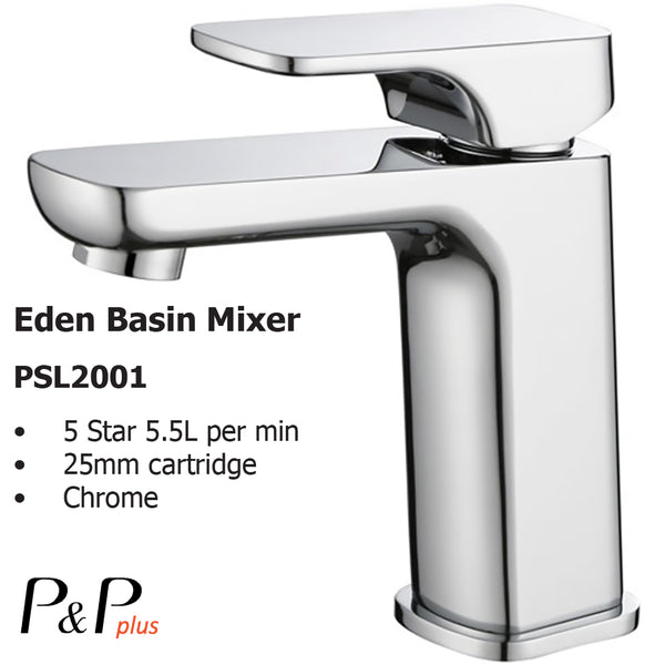 Eden Basin Mixer PSL2001 - Bathroom Hub