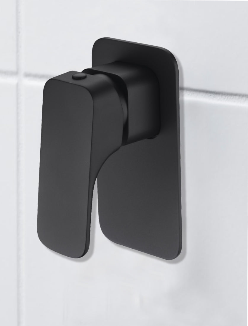 Eden Wall Mixer Matt Black PSL3001LF-B - Bathroom Hub