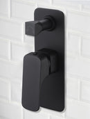 Eden Wall Mixer With Diverter Matt Black PSL3002LF-B