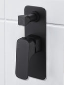 Eden Wall Mixer With Diverter Matt Black PSL3002LF-B