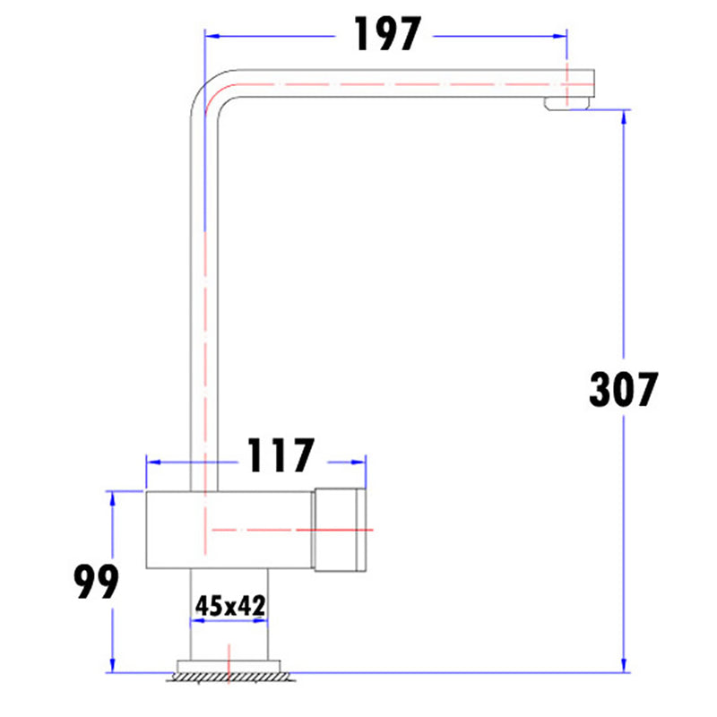 Nova Sink Mixer PSR1003SB