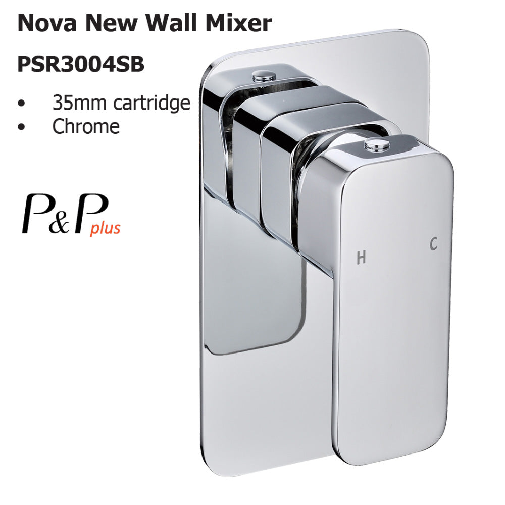Nova New Wall Mixer PSR3004SB - Bathroom Hub