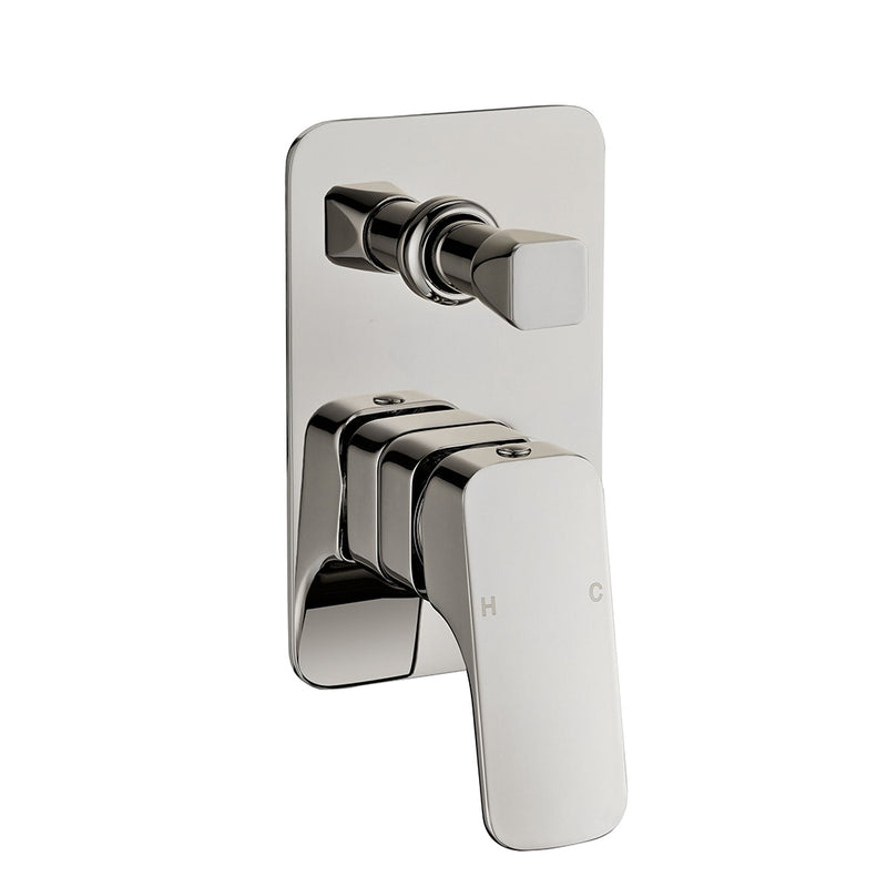 Nova New Wall Mixer With Diverter Brushed Nickel PSR3005SB-BN