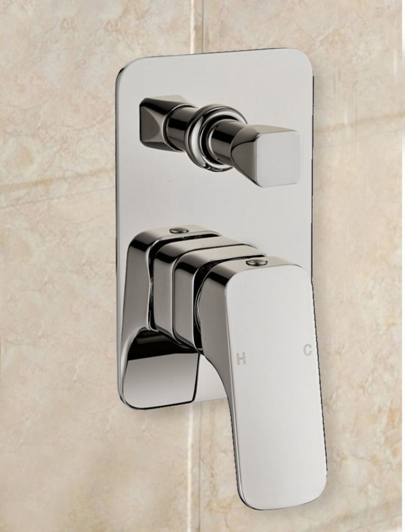 Nova New Wall Mixer With Diverter Brushed Nickel PSR3005SB-BN