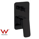 Nova New Wall Mixer With Diverter Matt Black PSR3005SB-B