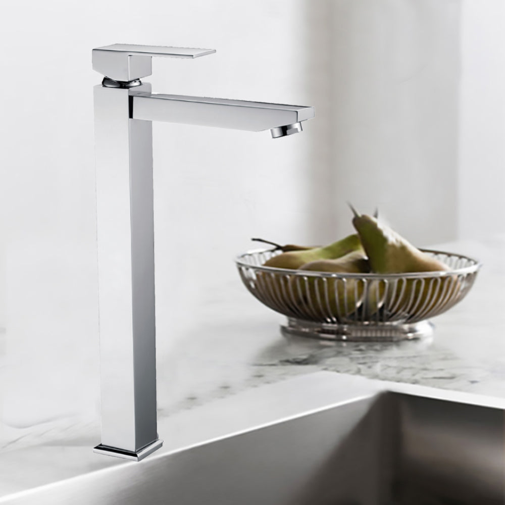 Rosa Slim High Rise Basin Mixer PSS2002SB - Bathroom Hub