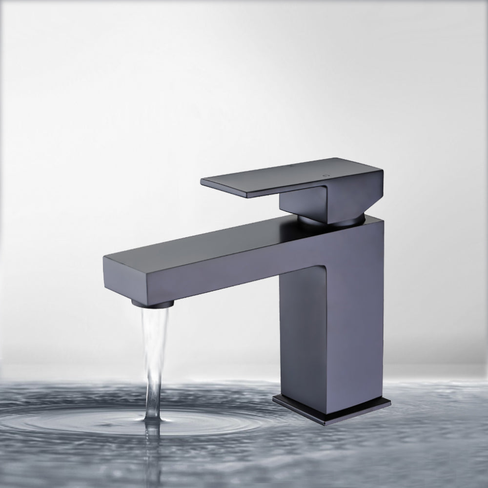 Rosa Basin Mixer Matt Black PSS2004LF-B