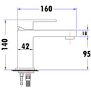 Rosa Basin Mixer PSS2004LF