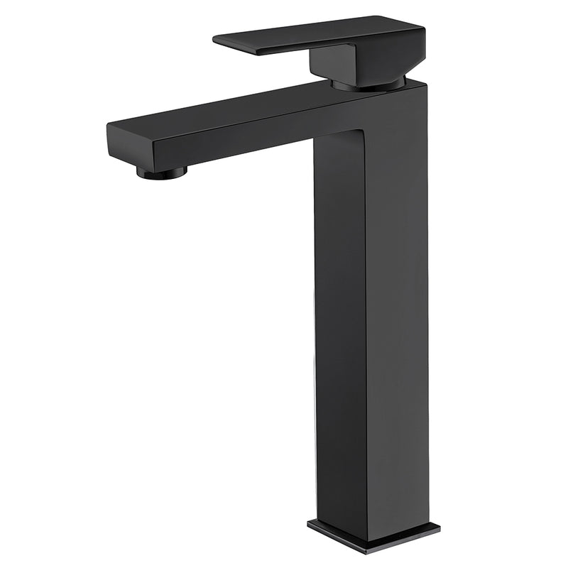 Rosa High Rise Basin Mixer Matt Black PSS2005SB-MB