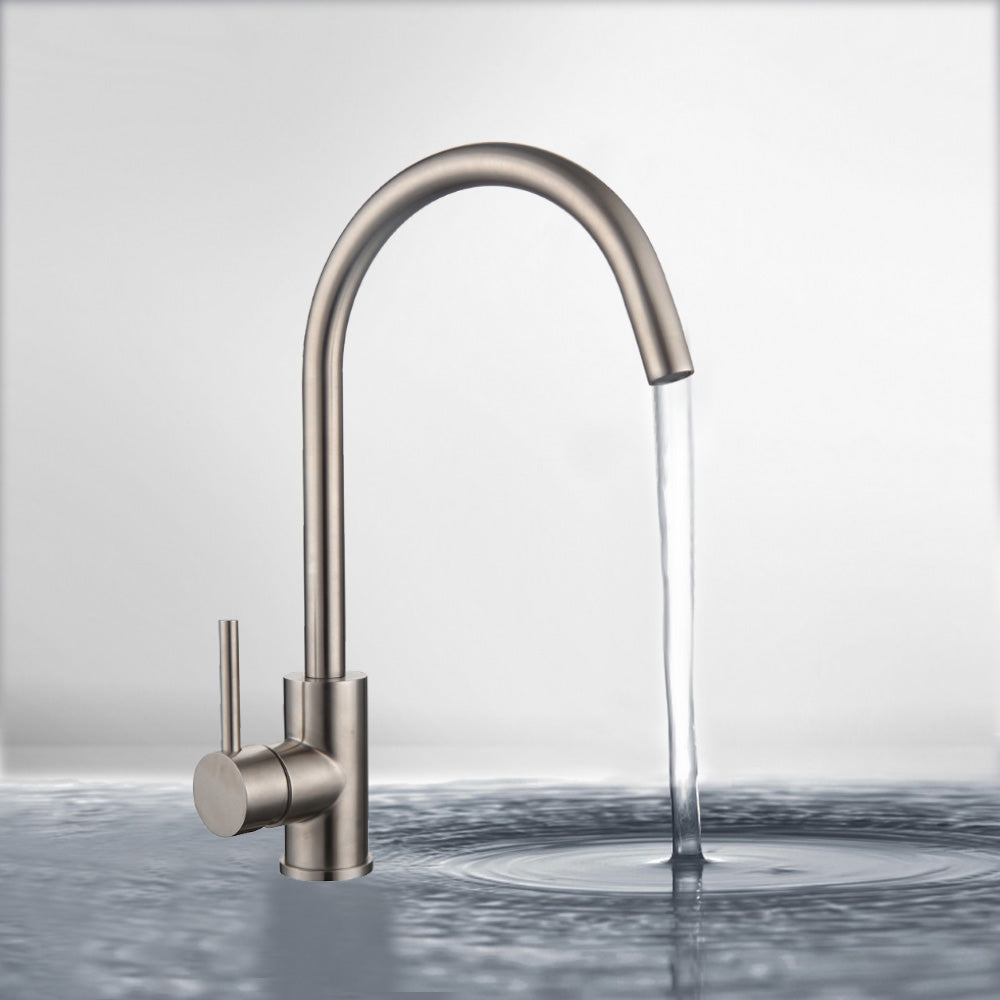 Otus SS304 Goose Neck Sink Mixer SS1001 - Bathroom Hub